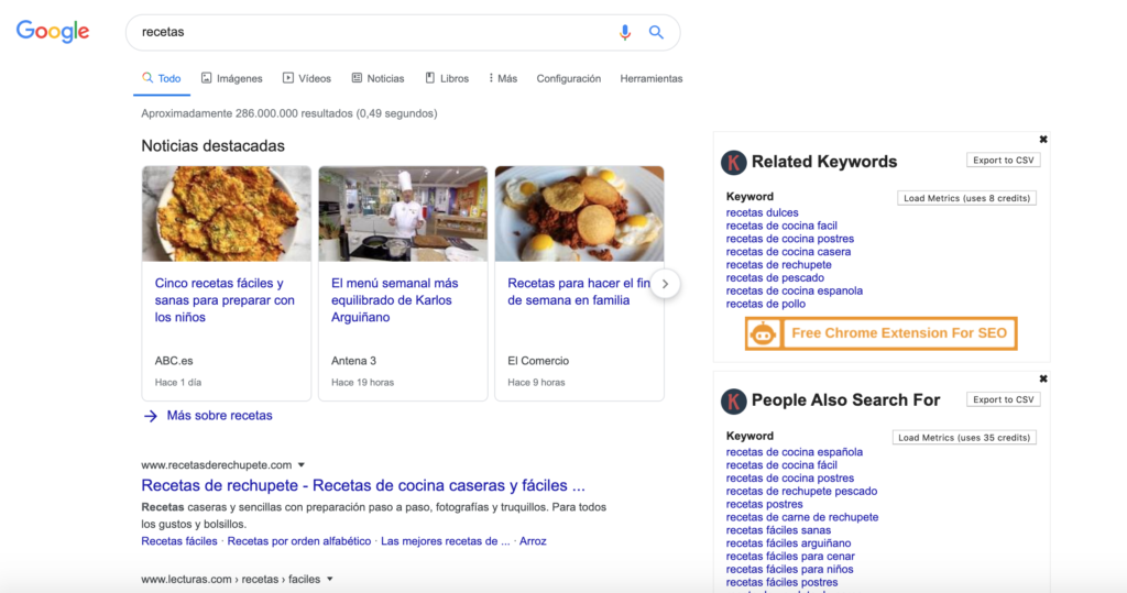 recetas