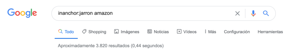 comando inanchor google footprint
